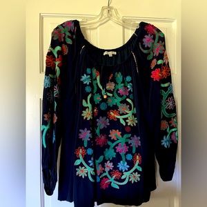 John Mark top Size L navy